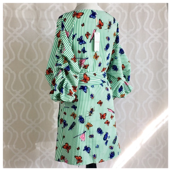 All Bugs Invited Garden Party Wrap Dress - Picture 7 of 8